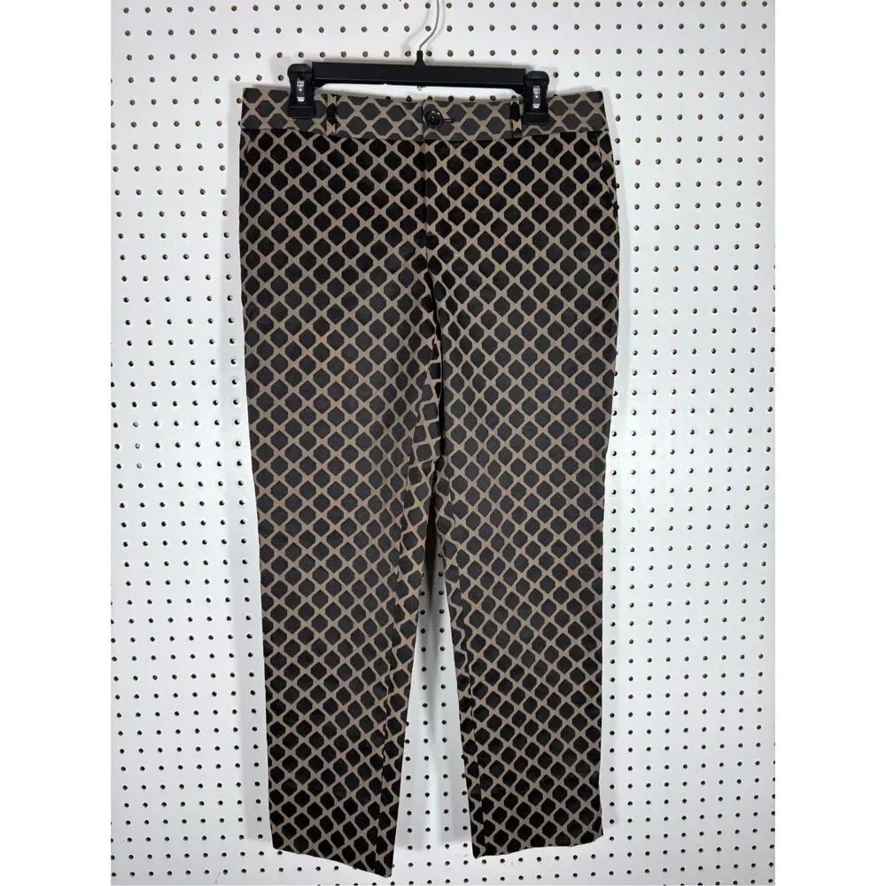Banana Republic printed camden pants size 8